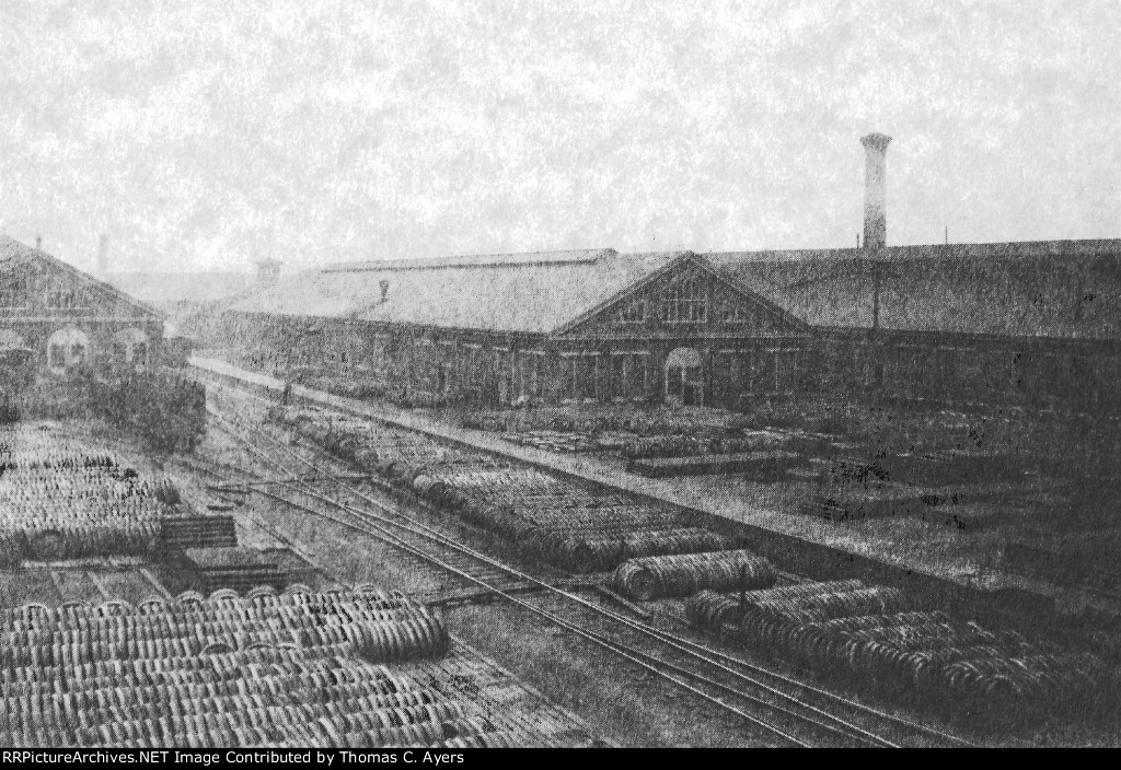 PRR Fourth Street Shops, c. 1921